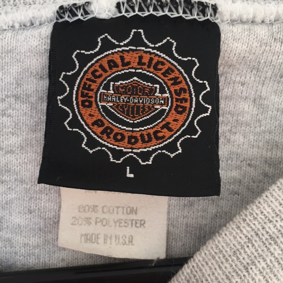VINTAGE HARLEY DAVIDSON CREWNECK - Picture 5 of 5